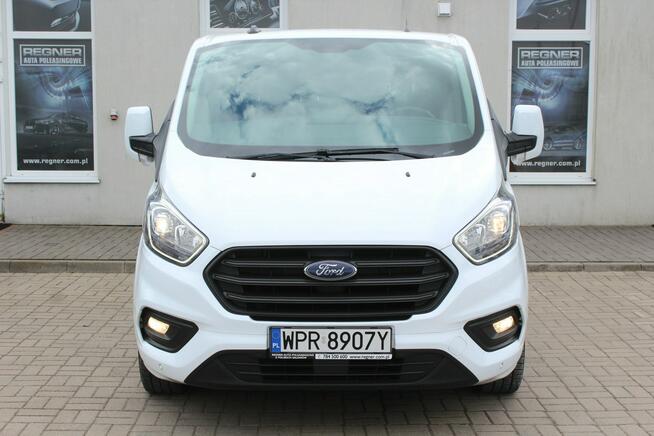 Ford Transit Custom 3-osobowy FV23% 130KM VAT-1 Parktronic Tempomat Gwarancja