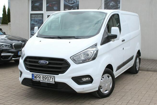 Ford Transit Custom 3-osobowy FV23% 130KM VAT-1 Parktronic Tempomat Gwarancja