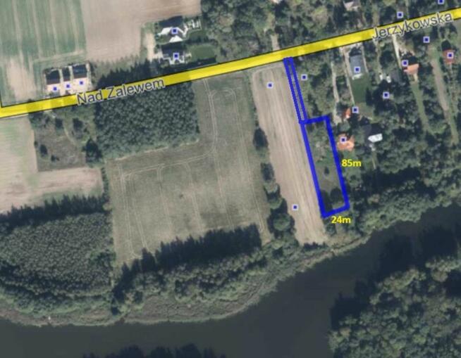 Działka budowlana Borowo-Młyn gm. Pobiedziska,