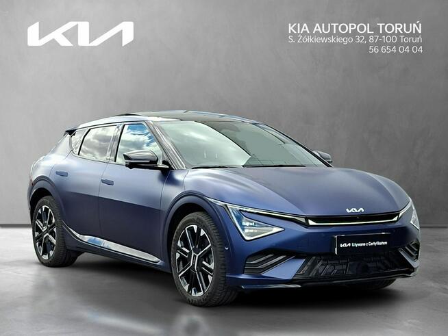 Kia EV6 DEMO/84-kWh AWD GT-line/ dach panoramiczny/fv23%/demonstracyjny