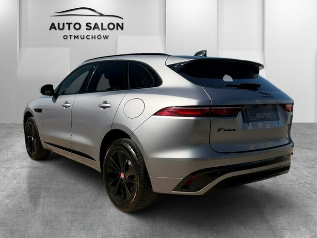 Jaguar F-PACE 4x4 skóra el.fotele WEBASTO acc FUL LED kamery 360 wentylacja MAX OP