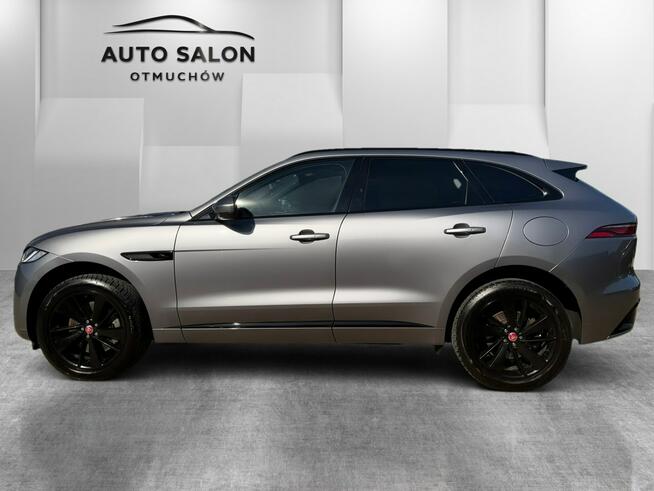 Jaguar F-PACE 4x4 skóra el.fotele WEBASTO acc FUL LED kamery 360 wentylacja MAX OP