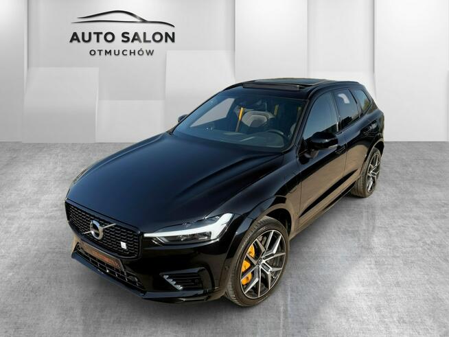 Volvo XC 60 POLESTAR panorama 4x4 kamera acc blis skora hak el.klapa MAX OPCJA