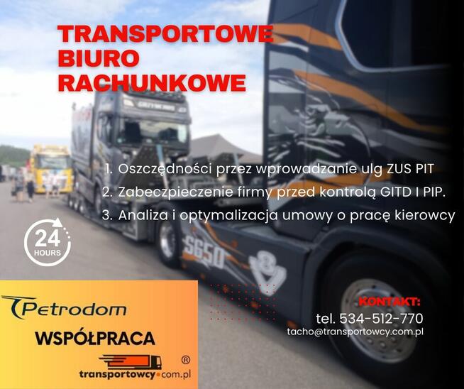 Ulga ZUS i PIT przy wynagrodzeniu kierowcy, Biała Podlaska,