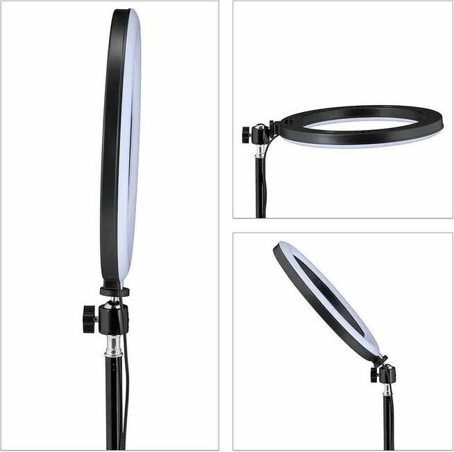 Lampa Pierścieniowa LED Kosmetyczna do Makijażu okrągła