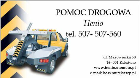 pomoc drogowa henio