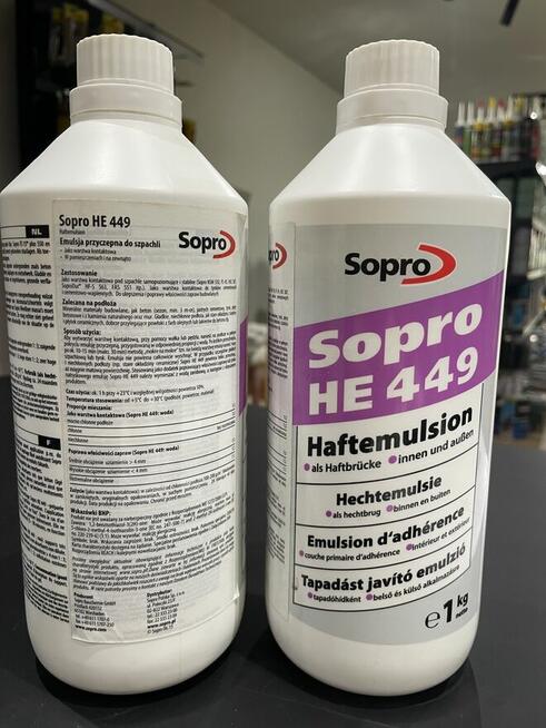 Emulsja przyczepna do szpachli SOPRO HE 449 - 1 kg