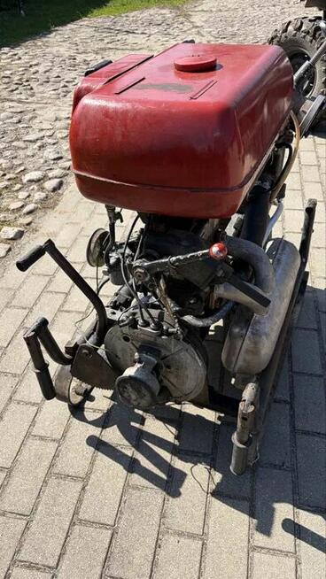 Motopompa pożarnicza P05 z rozrusznikiem-uszkodzona