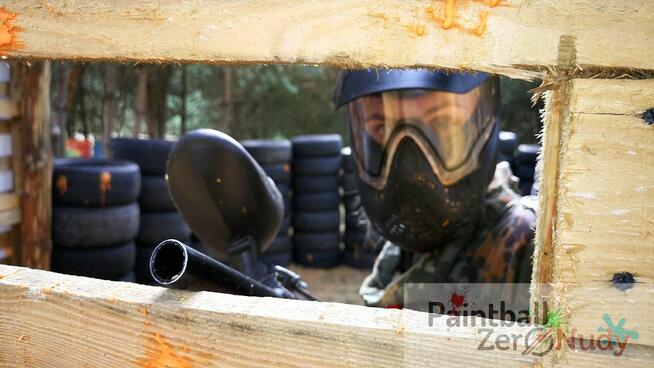PAINTBALL Osieczna: imprezy, kawalerski, panieński, 100%