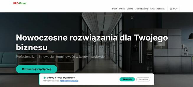 Szybki CMS | Landing Page | SEO | Zero baz danych !