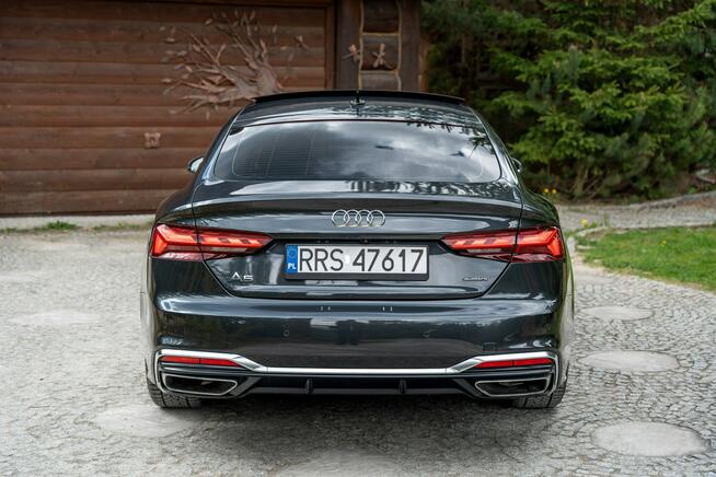 Audi A5 B9 F5 / 2.0 TFSI 204KM / S-LINE / Quattro / S-tronic / 2kpl opon / FV