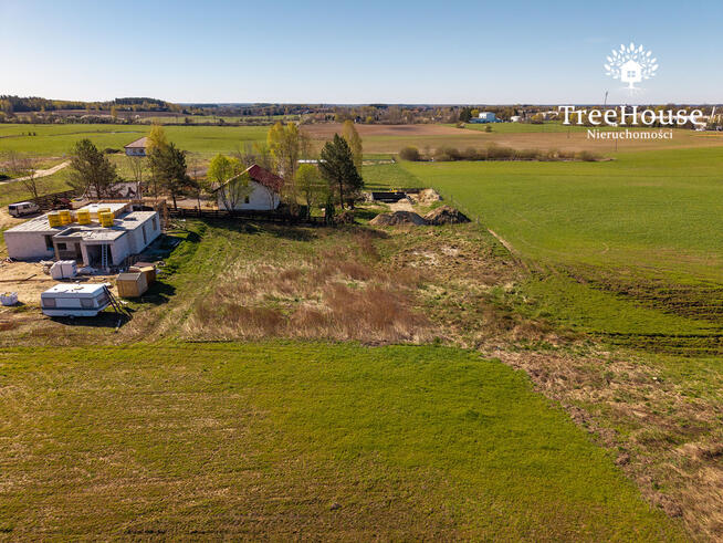 Ruszajny Barczewo – działka z WZ i mediami 1084 m2