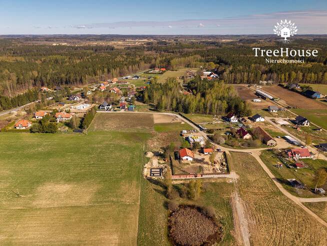 Ruszajny Barczewo – działka z WZ i mediami 1084 m2
