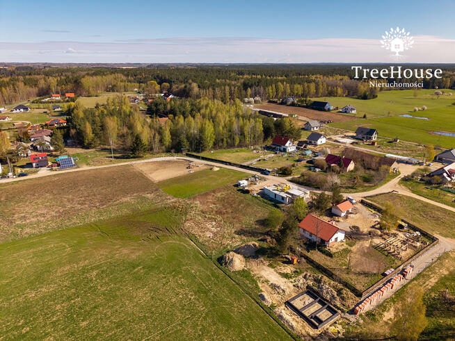 Ruszajny Barczewo – działka z WZ i mediami 1084 m2