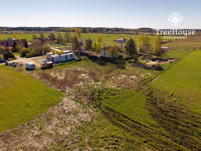 Ruszajny Barczewo – działka z WZ i mediami 1084 m2