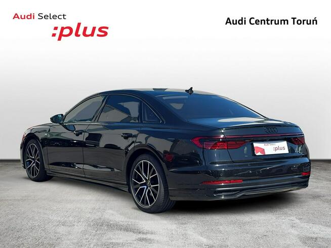 Audi A8 Lang_OśSkrętna_Masaże_Wentylacja_HeadUp_Panorama_B&O_Webasto_Dociągi_