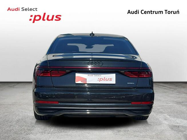 Audi A8 Lang_OśSkrętna_Masaże_Wentylacja_HeadUp_Panorama_B&O_Webasto_Dociągi_
