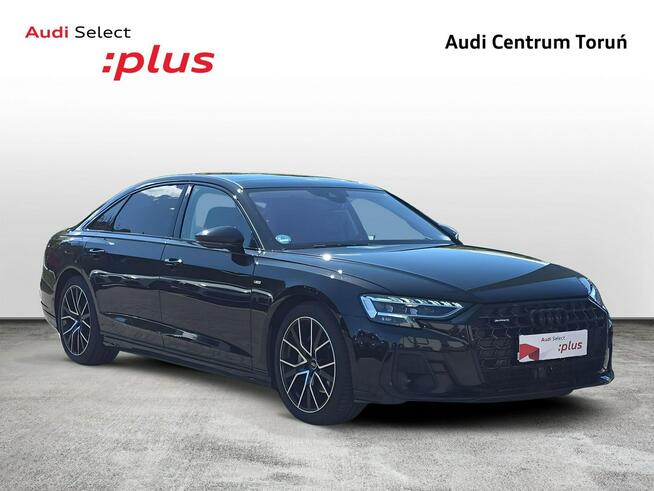 Audi A8 Lang_OśSkrętna_Masaże_Wentylacja_HeadUp_Panorama_B&O_Webasto_Dociągi_