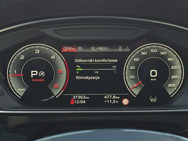 Audi A8 Lang_OśSkrętna_Masaże_Wentylacja_HeadUp_Panorama_B&O_Webasto_Dociągi_