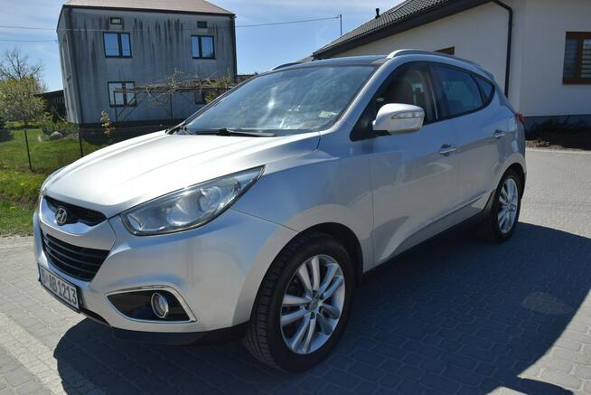 Hyundai ix35 2.0B Automat Navi Kamera 2 KPL KÓŁ Panorama Grzane Fotele Sprowadzony