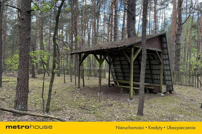 Działka leśna w Nadkole – w pobliżu rzeka Liwiec