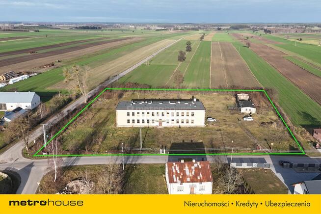 Budynek z projektem pod dom opieki