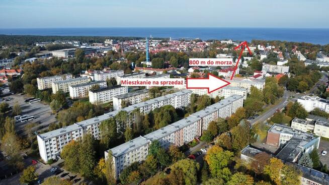 2 pokoje I balkon po remoncie 850 m do morza!