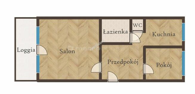 Rezerwacja - Parter, loggia, os. Pyrzyckie