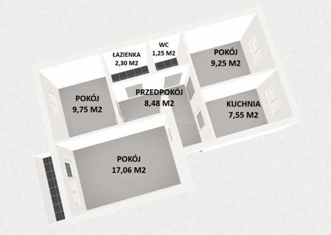 Sprzedam 3pokojowe mieszkanie do własnej aranżacji