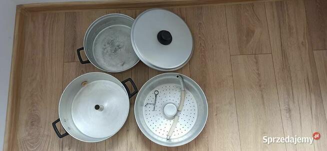 Sokownik aluminiowy z czasów PRL