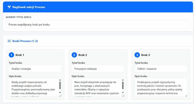 Szybki CMS | Landing Page | SEO | Zero baz danych !