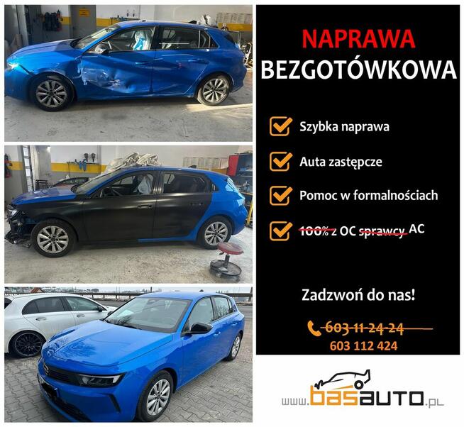 NAPRAWA SAMOCHODU PO KOLIZJI KRAKÓW 603 112 424