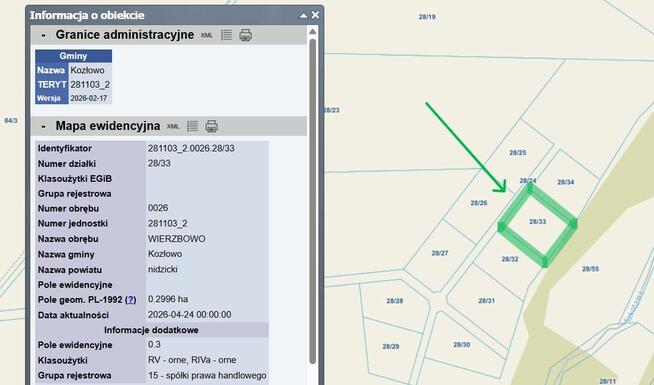 Działka 3000 m² z MPZP | Siedlisko | Możliwość budowy domu