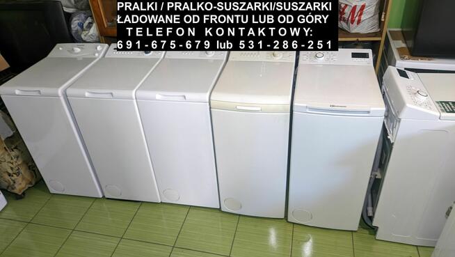 Pralki i suszarki duży wybór, sprawdzone, gwarancja, dowóz