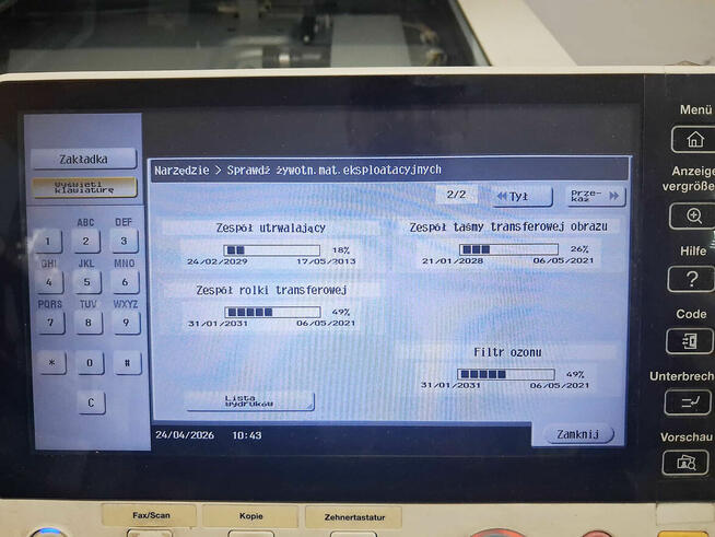 Konica-Minolta bizhub 364e A3 kolor