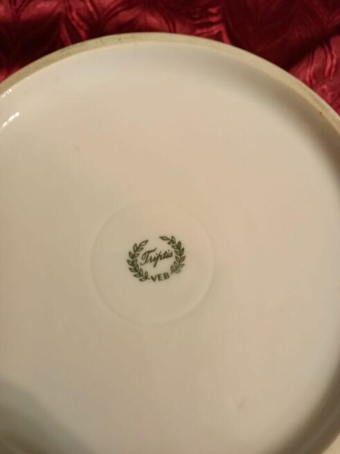 Porcelanowa waza Triptis VEB szer. 32cm, wys. 19cm, gł. 26cm