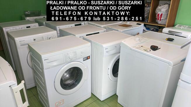 Pralki i suszarki duży wybór, sprawdzone, gwarancja, dowóz