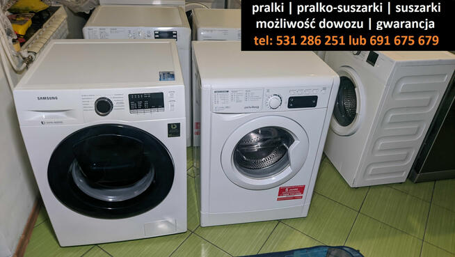 Pralki i suszarki duży wybór, sprawdzone, gwarancja, dowóz
