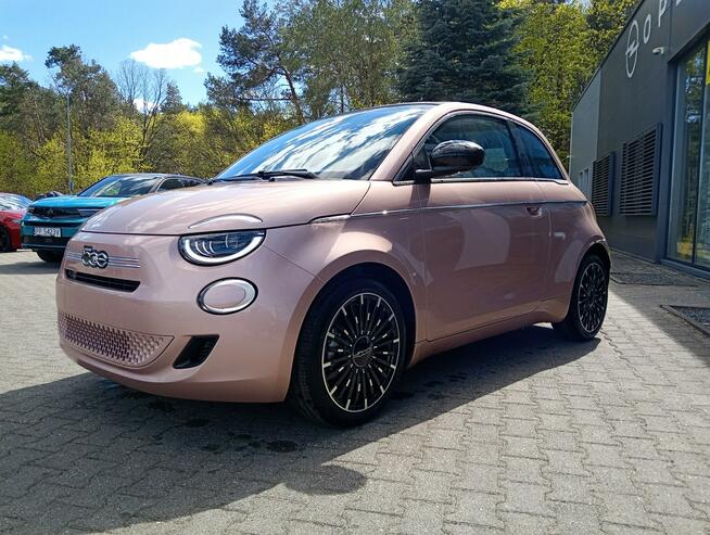 Fiat 500 HYBRID CABRIO 1.0MT 65KM LA PRIMA, Złoty Rose - Dostępny od ręki