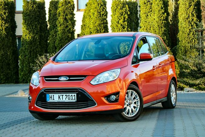 Ford Grand C-MAX 140KM Skóry Park Assist Tempomat Podgrzewane Fotele Parktronik