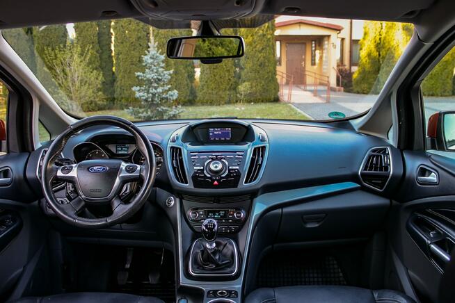 Ford Grand C-MAX 140KM Skóry Park Assist Tempomat Podgrzewane Fotele Parktronik