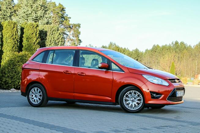 Ford Grand C-MAX 140KM Skóry Park Assist Tempomat Podgrzewane Fotele Parktronik