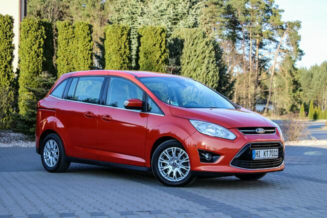 Ford Grand C-MAX 140KM Skóry Park Assist Tempomat Podgrzewane Fotele Parktronik