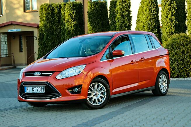 Ford Grand C-MAX 140KM Skóry Park Assist Tempomat Podgrzewane Fotele Parktronik