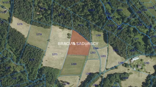Działka budowlana Lipnica Górna gm. Lipnica Murowana