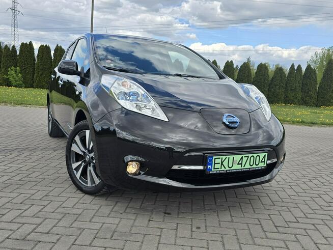 Nissan Leaf Elektryk. Full-Opcja. Serwis.Automat.Navi,Kam.360Stopni.Skóry.Ledy