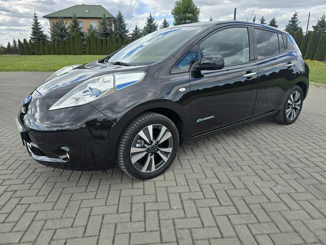 Nissan Leaf Elektryk. Full-Opcja. Serwis.Automat.Navi,Kam.360Stopni.Skóry.Ledy