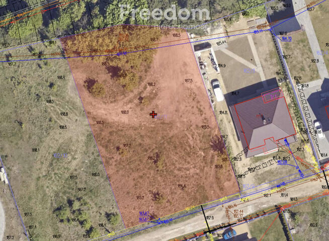 Atrakcyjna działka budowlana 1599 m² z usługami