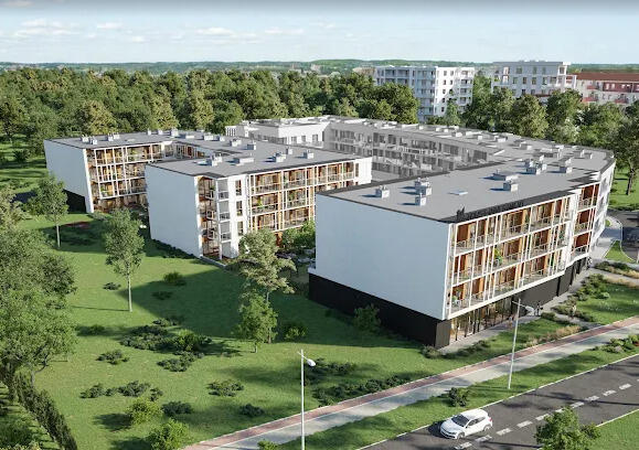 Nowy apartament przy ul.Klonowej> 53 m2