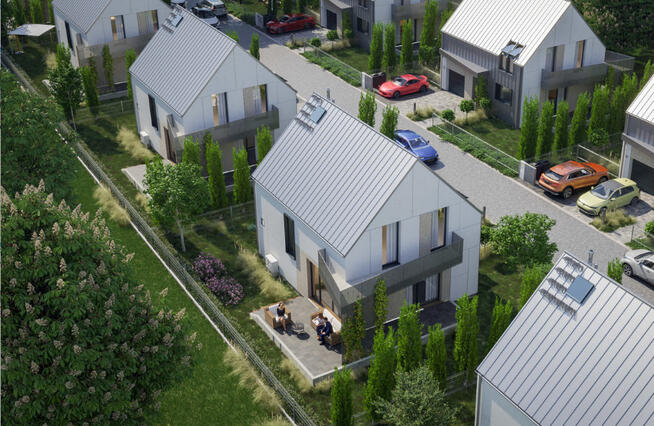 NOWOCZESNY DOM > 119,5 m2 > W OTOCZENIU ZIELENI